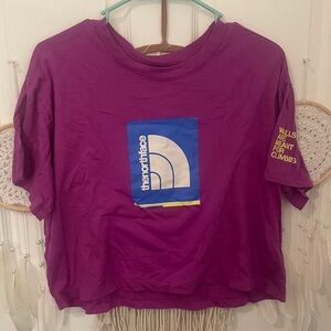 THE NORTH FACE PURPLE CROP TOP